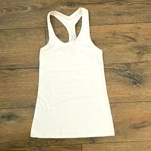Lululemon Baby Pink Racerback Yoga Running Tank Top 4 New